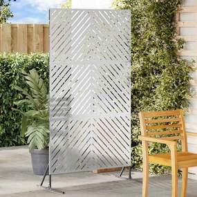 vidaXL Οθόνη Ιδιωτικότητας 100 x 50 x 180 εκ. Γαλβανισμένος Χάλυβας