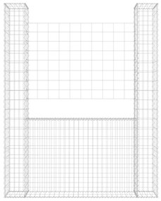 ΣΥΡΜΑΤΟΚΙΒΩΤΙΟ ΣΕ U ΣΧΗΜΑ ΜΕ 2 ΣΤΥΛΟΥΣ 140X20X200 ΕΚ ΣΙΔΕΡΕΝΙΟ 151289