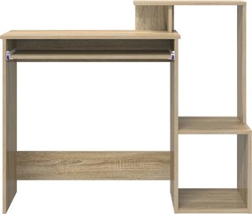 vidaXL Γραφείο Δρύς Sonoma 106 x 41 x 88.5 εκ. Επεξεργασμένο ξύλο