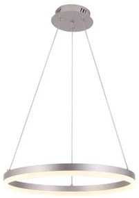 Κρεμαστό Φωτιστικό Οροφής D88059/1 Ακρυλικό LED 3000K-6000K Sunlight-D88059/1-SLV-Ασημί D88059/1-SLV