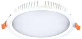 Φωτιστικό Πάνελ Χωνευτό Slim LED 30W Λευκό IP44 6500K Φ23cm Panel Φ230 Backlit 21051 Interlight -21051-Λευκό 21051