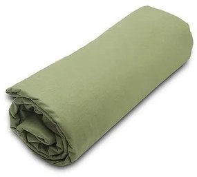 Κατωσέντονο Menta με λάστιχο 11 Olive Διπλό (160x200+40)