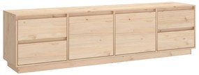 vidaXL Έπιπλο Τηλεόρασης 176 x 37 x 47,5 εκ. από Μασίφ Ξύλο Πεύκου