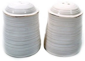 Σετ Αλατοπίπερο 6,5Χ6,5Χ7,8Εκ White 262-27-112 Ceramic