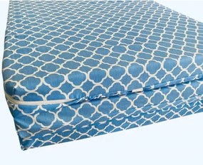 Stewehome Πτυσσόμενο στρώμα δαπέδου αφρού λευκό 180x80x6 cm