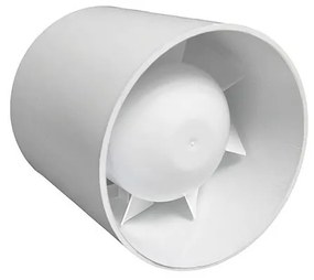 Dospel Εξαεριστήρας Ενδιάμεσου Αεραγωγού Euro Φ120mm 17W 150m3/h 6650070052