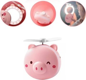 Καθρέφτης μακιγιάζ LED με ανεμιστήρα - 883006