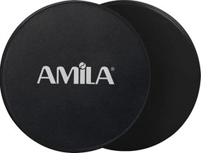 Amila Δίσκος Ολίσθησης Amila Gliding Pads Μαύρο (95951)