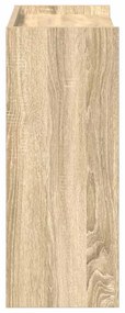 Ράφι παπουτσιών  Sonoma Oak 60x25x62 cm Κατασκευασμένο ξύλο 859889