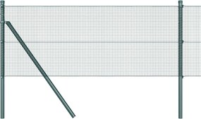 vidaXL Στύλος Περιφράξεων Πράσινο 25 x 0,5 μ (12 x 12 mm πλέγμα)