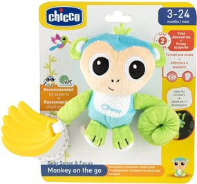 Chicco Βρεφικό Παιχνίδι Καροτσιού Μαιμουδίτσα Για 0+ Ετών