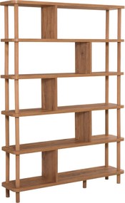 Βιβλιοθήκη Atlantic Πεύκο GAATRU 120x28x168.5
