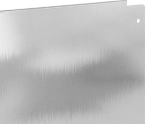 vidaXL Περίγραμμα γκαζόν 10 τμχ. 100 x 12 cm Ανοξείδωτο Ατσάλι Ασημί