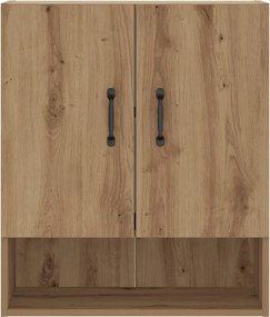 vidaXL Ντουλάπι Τοίχου τεχνίτης Δρυς 60x31x70 εκ. Επεξεργασμένο Ξύλο