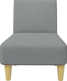 vidaXL Σετ Σαλονιού 2 Τεμαχίων Ανοιχτό Γκρι από Ύφασμα