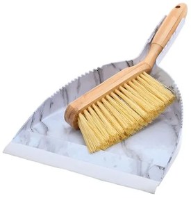 Estia Σκούπα Με Φαράσι Χειρός Bamboo Essentials Marble 04-14360