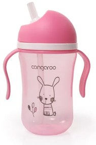 ΒΡΕΦΙΚΟ ΕΚΠΑΙΔΕΥΤΙΚΟ ΠΟΤΗΡΑΚΙ CANGAROO 300ML BUNNY PINK 3800146263423