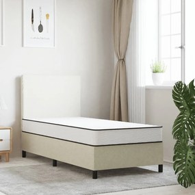 Στρώμα με Bonnell Springs Medium 90x190 εκ. Μονό - Λευκό
