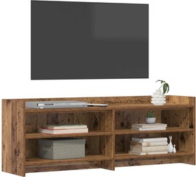 vidaXL Ντουλάπι TV 130 x 33 x 47 cm Παλαιωμένο ξύλο