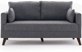 Καναπές Διθέσιος Bella 825BLC1498 177x81x85cm Grey