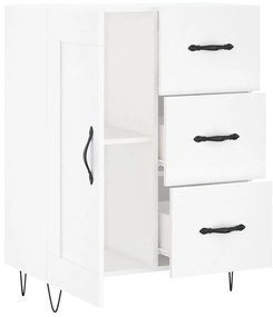 vidaXL Ντουλάπι Λευκό 69,5 x 34 x 90 εκ. από Επεξεργασμένο Ξύλο