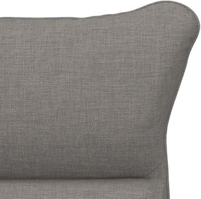 vidaXL Πολυθρόνα Taupe 69 x 74 x 93 εκ. Ύφασμα και Κόντρα Πλακέ