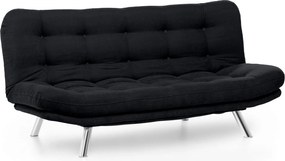 3-Seat Sofa-Bed Misa Sofabed - Black Black