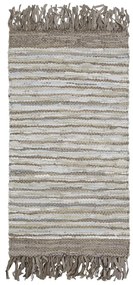 Δερμάτινο Χαλάκι (60x130) Nima Viola Beige