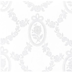 Borea Τραπεζομάντηλο Αριάδνη 140 x 260 cm + (12) 45 x 45 cm Λευκό