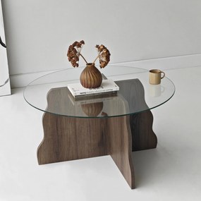 Coffee Table Butterfly - Walnut, Transparent Walnut
Transparent