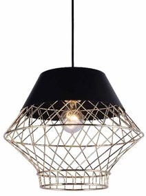 Φωτιστικό Οροφής Μονόφωτο Aca Madonna OD8070BK Black Matt