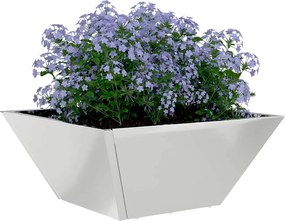 vidaXL Γλάστρα Κήπου 5 pcs Ασημί 35 x 35 x 15 εκ.