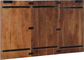 vidaXL κεφαλάρι πολύχρωμο 140 cm από μασίφ ξύλο αναγεννημένο