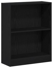 vidaXL Βιβλιοθήκη Μαύρη 60x24x76 εκ Επεξεργασμένο Ξύλο