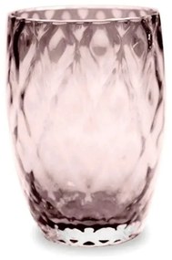 Ποτήρι Νερού Losanghe LS00105 380ml Amethyst Zafferano Γυαλί
