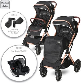 BABY STROLLER STORM LUXE BLACK