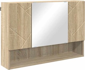vidaXL Σετ Επίπλων Μπάνιου 2 τμχ. Δρύς Sonoma 76,5 x 35 x 64 εκ