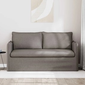 vidaXL Καναπές Taupe 156 x 82 x 85 εκ ύφασμα