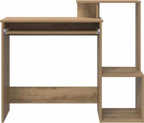 vidaXL Γραφείο Artisan Oak 106 x 41 x 88.5 εκ. Επεξεργασμένο ξύλο