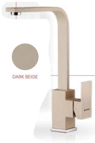 Pyramis Celicia Μπαταρία Κουζίνας Αναμεικτική Dark Beige