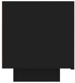 Κομοδίνο Μαύρο 100 x 35 x 40 εκ. Μοριοσανίδα - Μαύρο