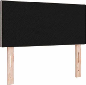 vidaXL LED κεφαλάρι Taupe 100 cm ύφασμα