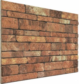 vidaXL Πάνελ τοίχου 10 pcs Καφέ και Λευκό 100 x 50 cm Αφρός EPS