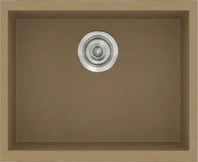 Sanitec Classic 341 (50×40) - Γρανιτένιος νεροχύτης - Metallic COFFE