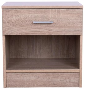 Κομοδίνο με 1 συρτάρι Laney Sonama 45x35,5x47Υ εκ. 45x35.5x47 εκ.