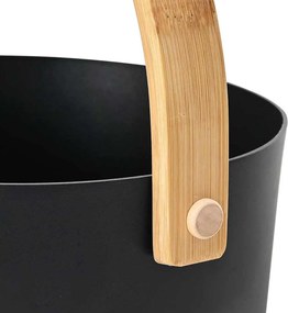 vidaXL Σετ Αξεσουάρ Σαουνάς 2 pcs Μαύρο