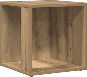 vidaXL Βοηθητικό Τραπέζι Αρτισιανή Δρυς 33x33x34 εκ. Επεξ. Ξύλο
