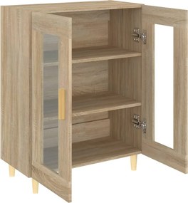 vidaXL Ντουλάπι Sonoma Δρυς 69,5 x 34 x 90 εκ. από Επεξεργασμένο Ξύλο