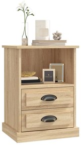 vidaXL Κομοδίνο Sonoma Δρυς 43x36x60 εκ.