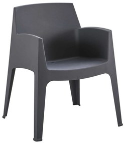 ΠΟΛΥΘΡΟΝΑ ΠΟΛΥΠΡΟΠΥΛΕΝΙΟΥ SLEEK HM6370.10 ΓΚΡΙ 57x56x82,5Υεκ.